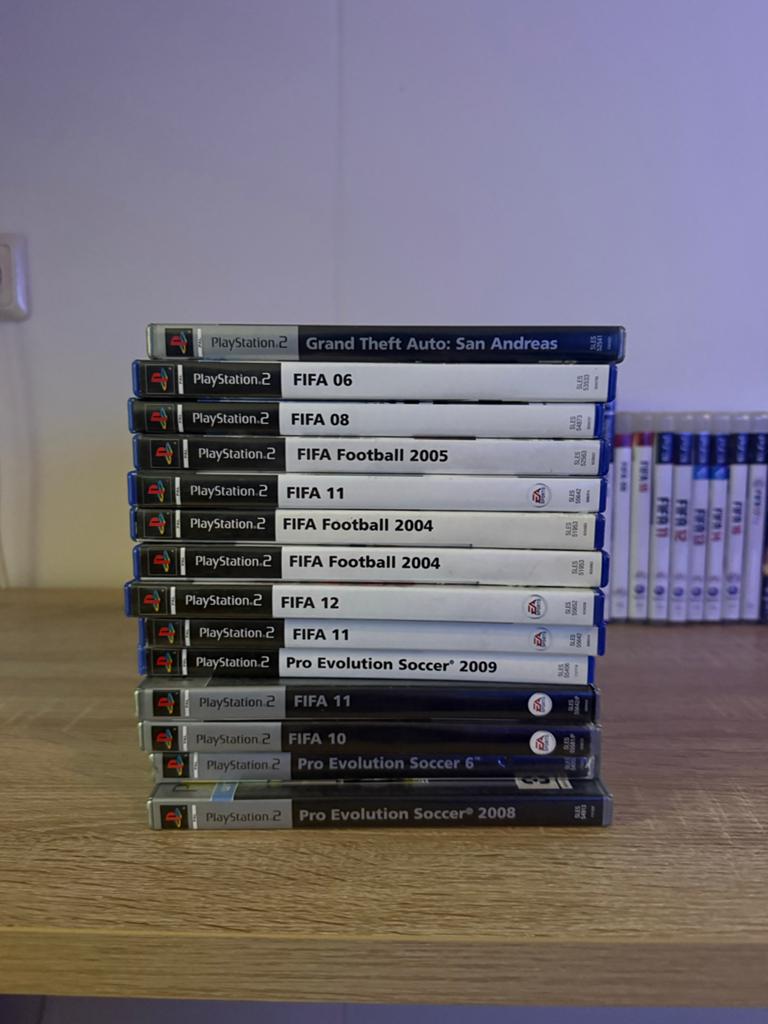 14 PlayStation 2 games - Ongetest (FIFA, GTA, PES), Spelcomputers en Games, Games | Sony PlayStation 2, Ophalen of Verzenden, Niet werkend