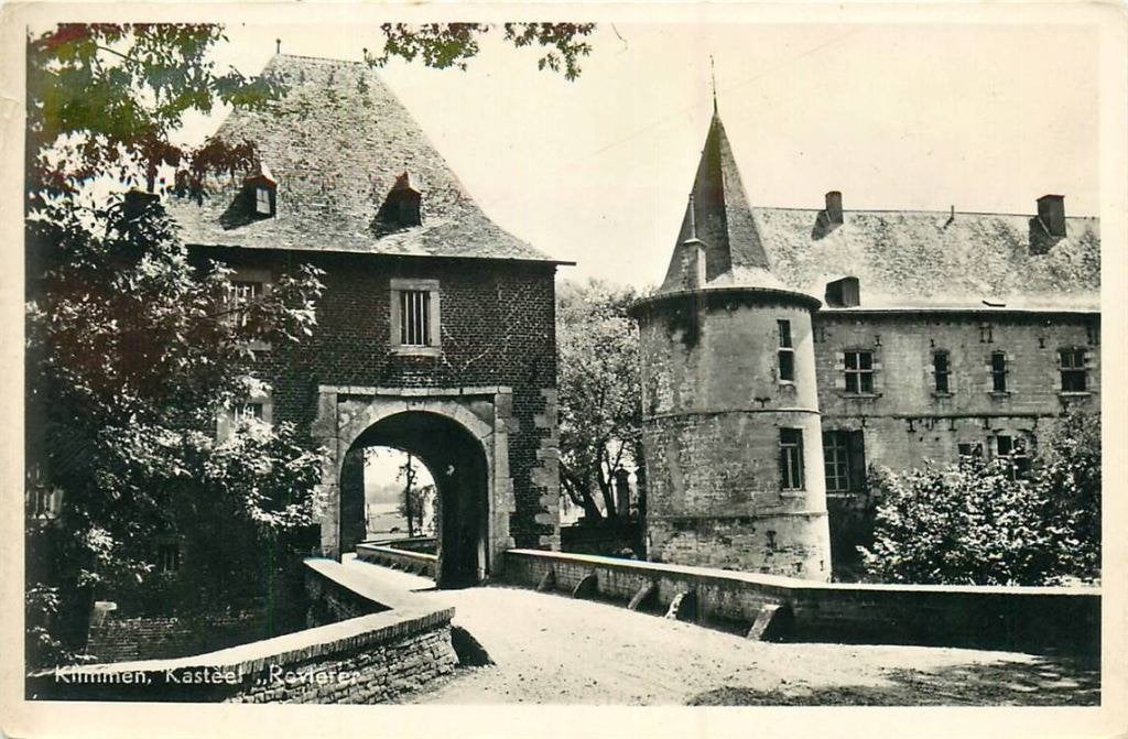 388-501-043 Klimmen Kasteel Rivieren, Verzamelen, Verzenden, Voor 1920, Limburg