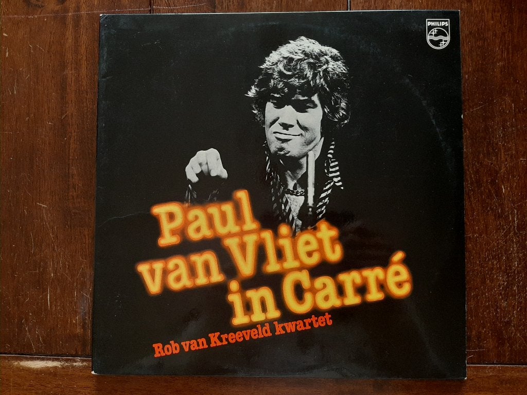Dubbellp Paul van Vliet - In Carré (1977), Cabaret of Kleinkunst, Ophalen of Verzenden, Zo goed als nieuw, 12 inch