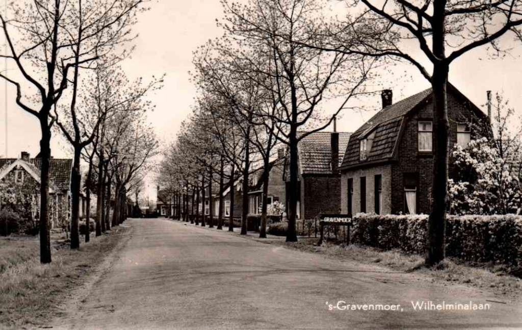 's Gravenmoer Wilhelminalaan, Verzenden, 1940 tot 1960, Ongelopen, Noord-Brabant