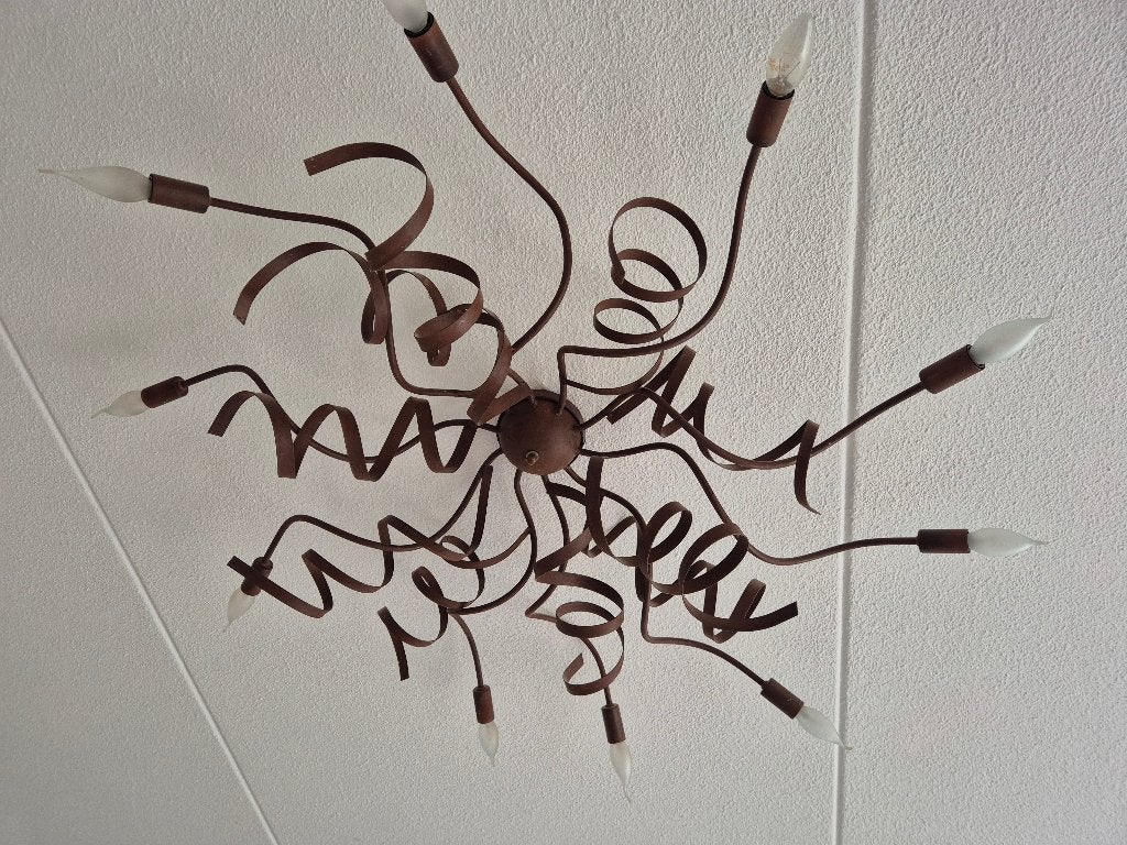 Plafonnière, Huis en Inrichting, Gebruikt, 100 cm, Design, E14 (klein)