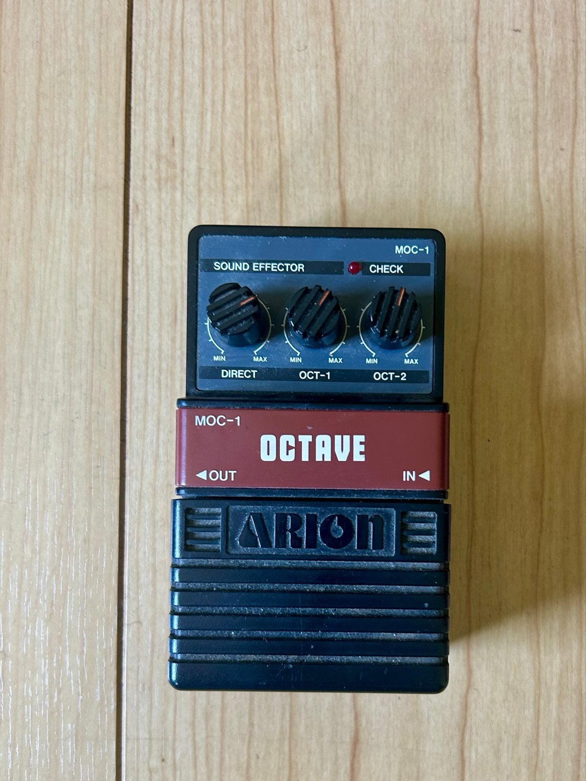 Arion MOC-1 Octave Pedaal - Vintage Gitaar Effect, Muziek en Instrumenten, Effecten, Ophalen of Verzenden, Zo goed als nieuw, Overige typen