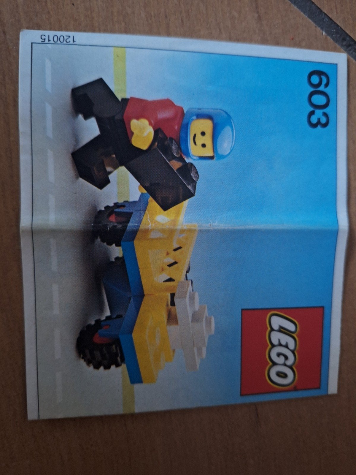 Lego City Minifiguur met voertuig - Set 603, Compleet, Lego, Ophalen of Verzenden, Complete set