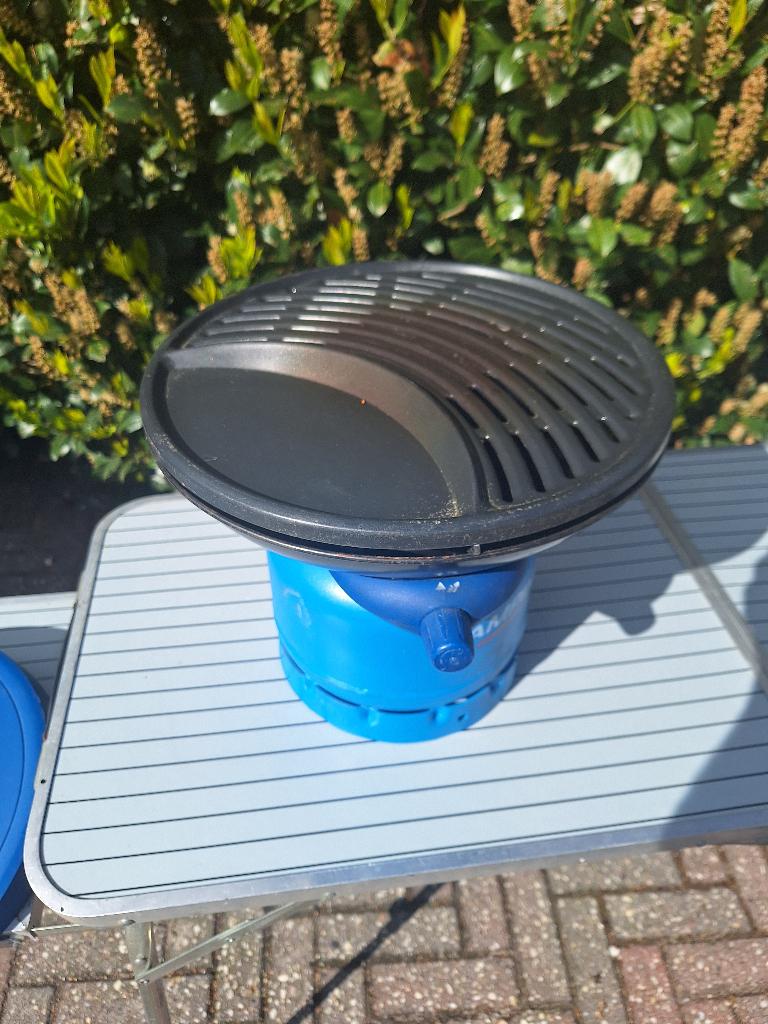 Camping Gaz kooktoestel met grill, Ophalen of Verzenden, Gebruikt