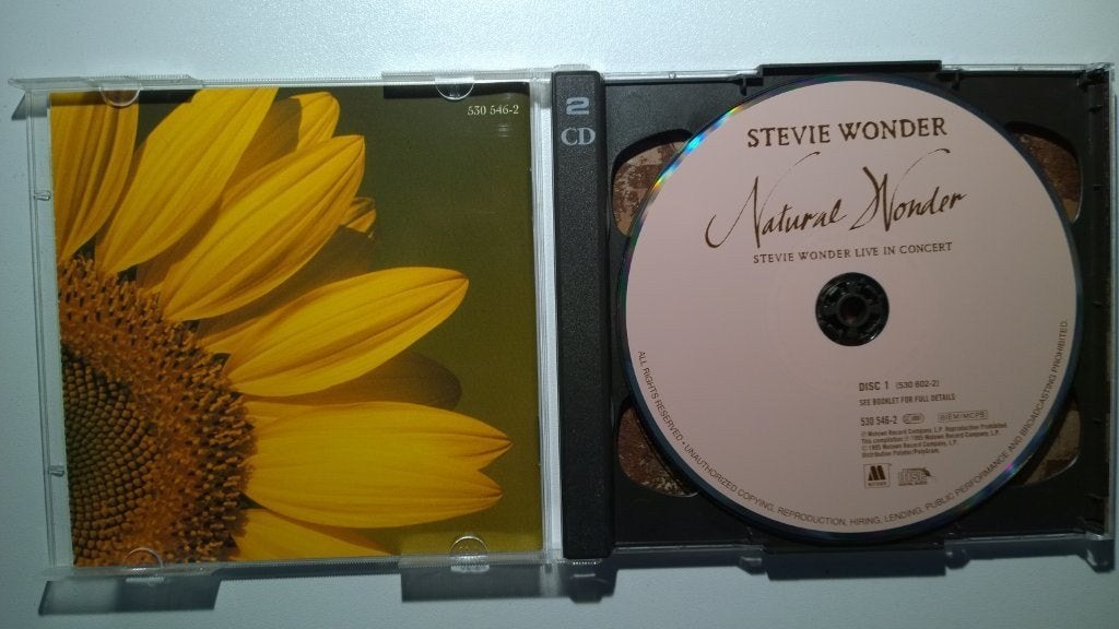 Stevie Wonder - Natural Wonder (Live In Concert), Ophalen of Verzenden, Zo goed als nieuw, Soul, Album