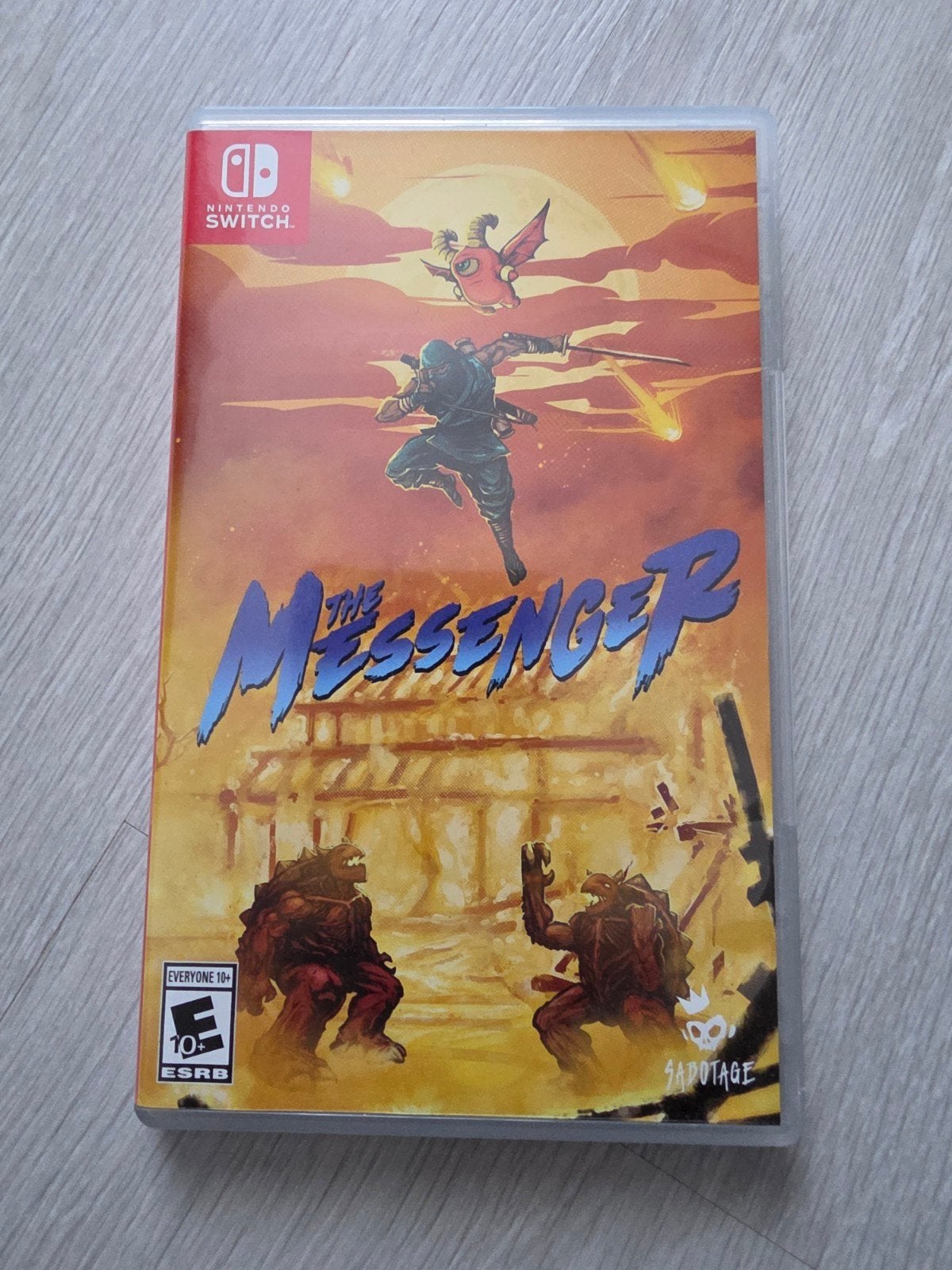 The Messenger, Nintendo Switch, SRG, (Zo goed als nieuw), Spelcomputers en Games, 1 speler, Ophalen, Zo goed als nieuw, Avontuur en Actie