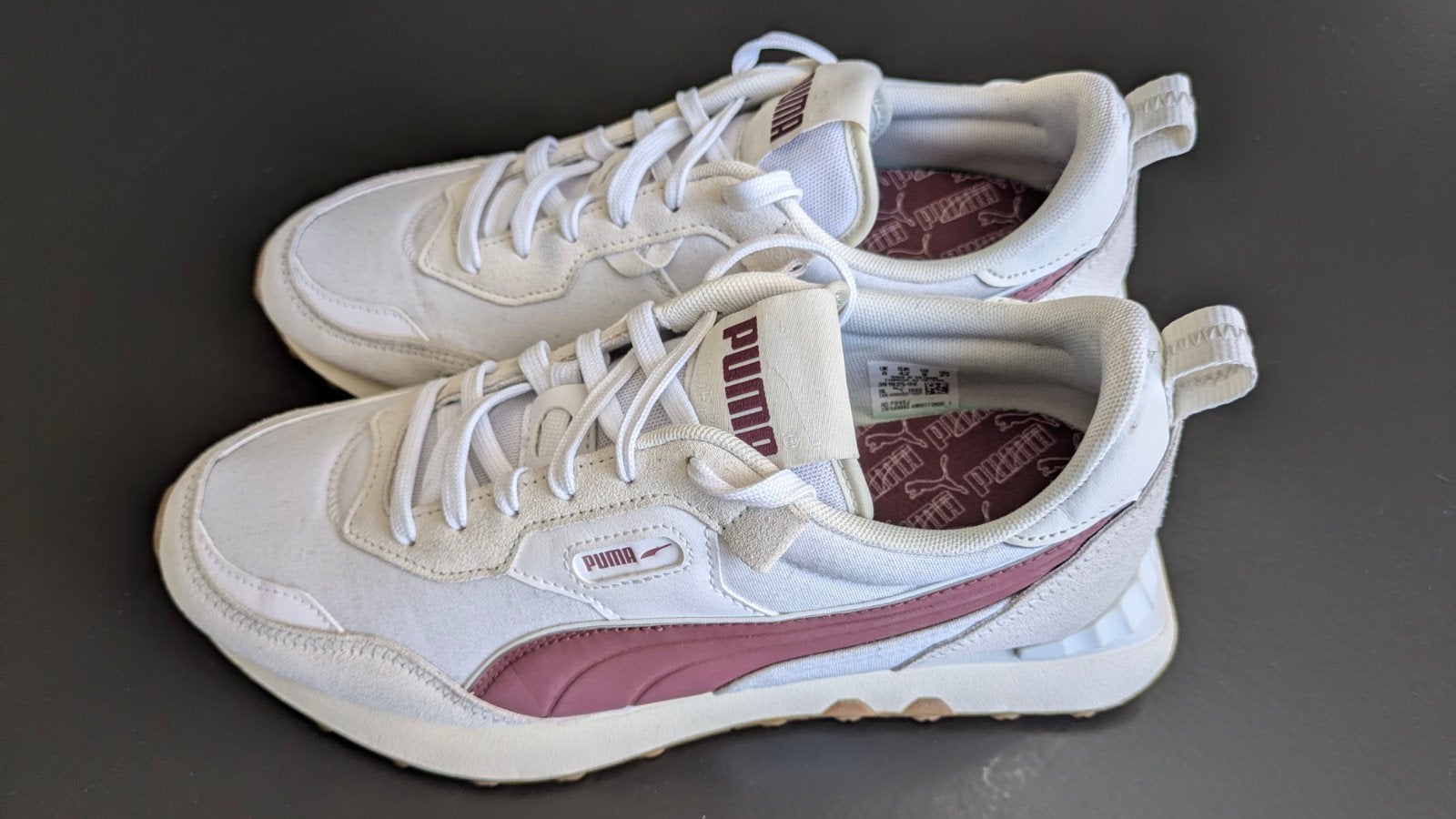 Puma Rider FV sneakers, Ophalen of Verzenden, Zo goed als nieuw, Wit, Sneakers of Gympen