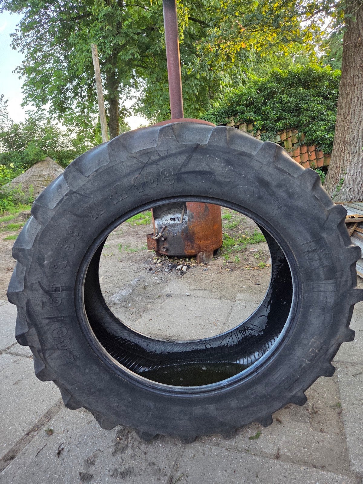 Banden 540/65 R 38, Ophalen