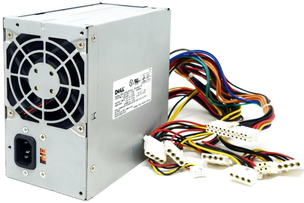 DELL 250W ATX POWER SUPPLY 20 PIN, Computers en Software, Interne voedingen, Gebruikt, Ophalen of Verzenden