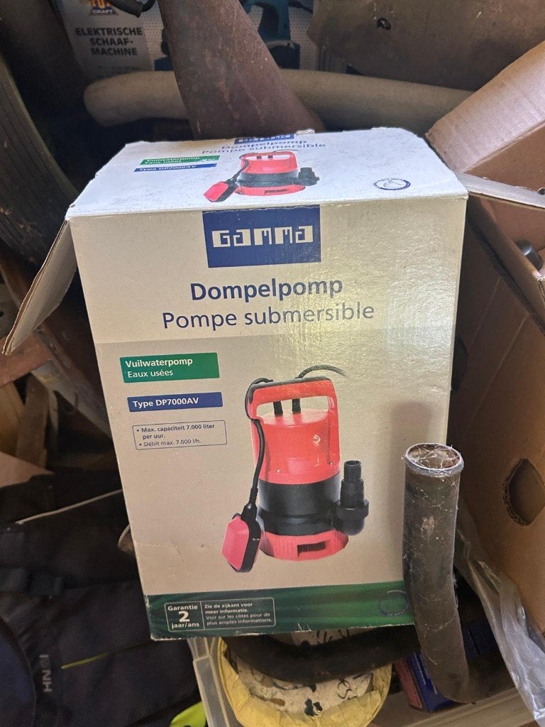 Dompelpomp, Ophalen of Verzenden, Gebruikt, Elektrisch, Dompelpomp