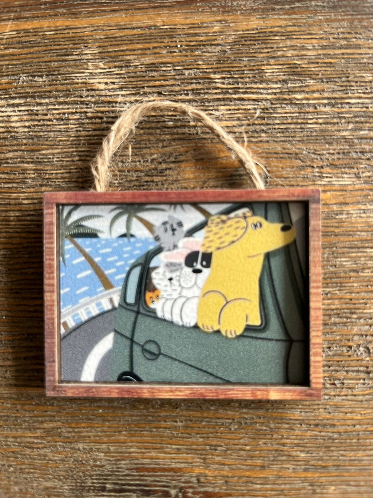 Schilderijtje poppenhuis inclusief verzendkosten, Ophalen, Zo goed als nieuw, Poppenhuis