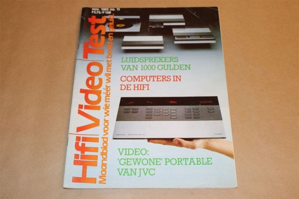 Magazine Hifi Video Test - Nr. 11 - 1983, Ophalen of Verzenden, Zo goed als nieuw