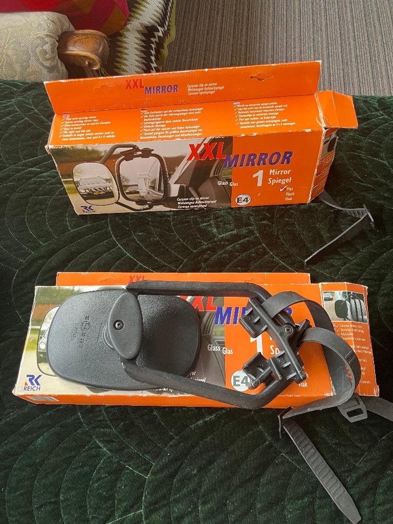 spiegels voor caravan, Ophalen, Zo goed als nieuw
