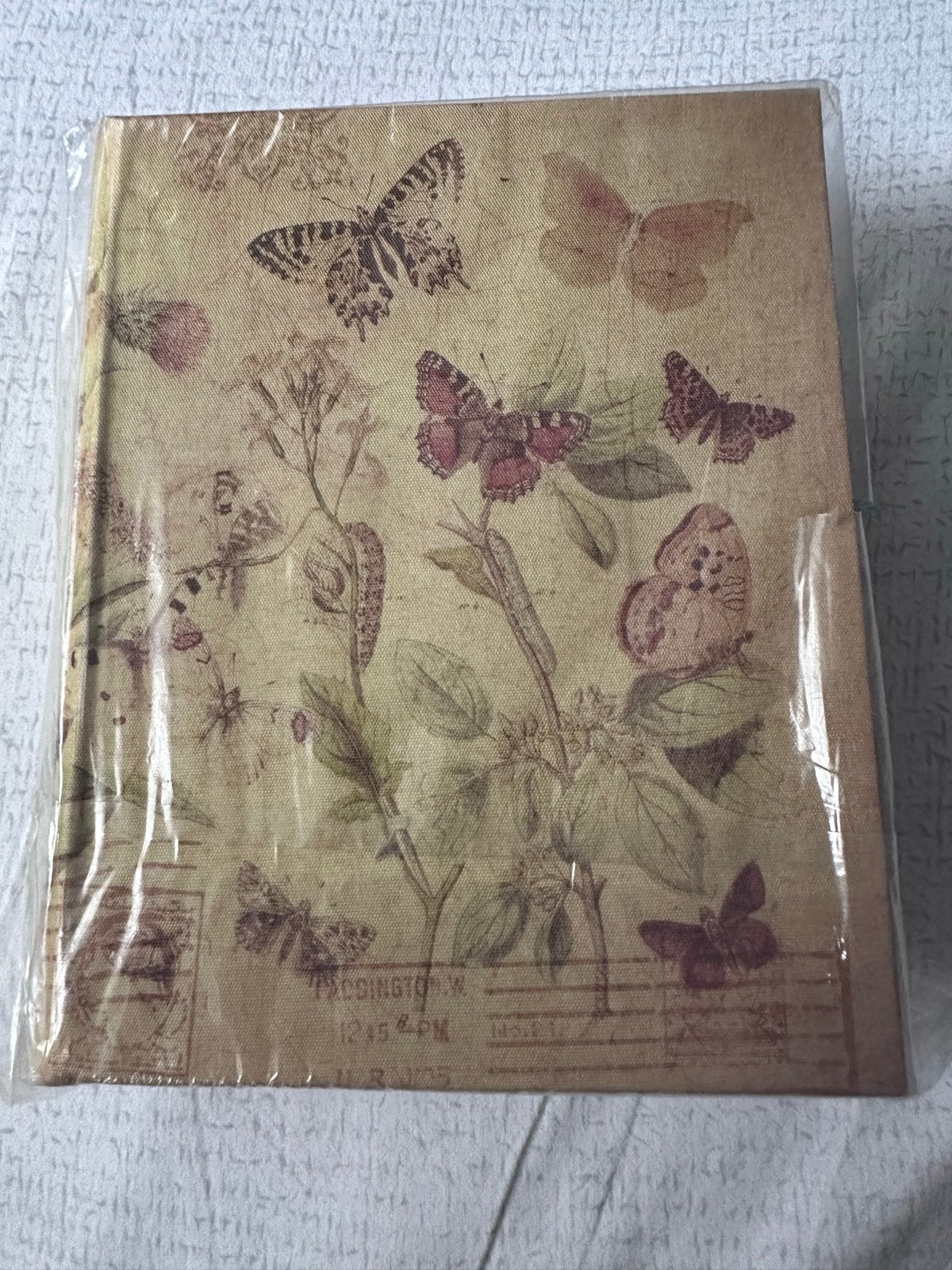 Opbergboek met vlinders - Villa Volance, Vintage, Meerkleurig, Nieuw, Ophalen of Verzenden