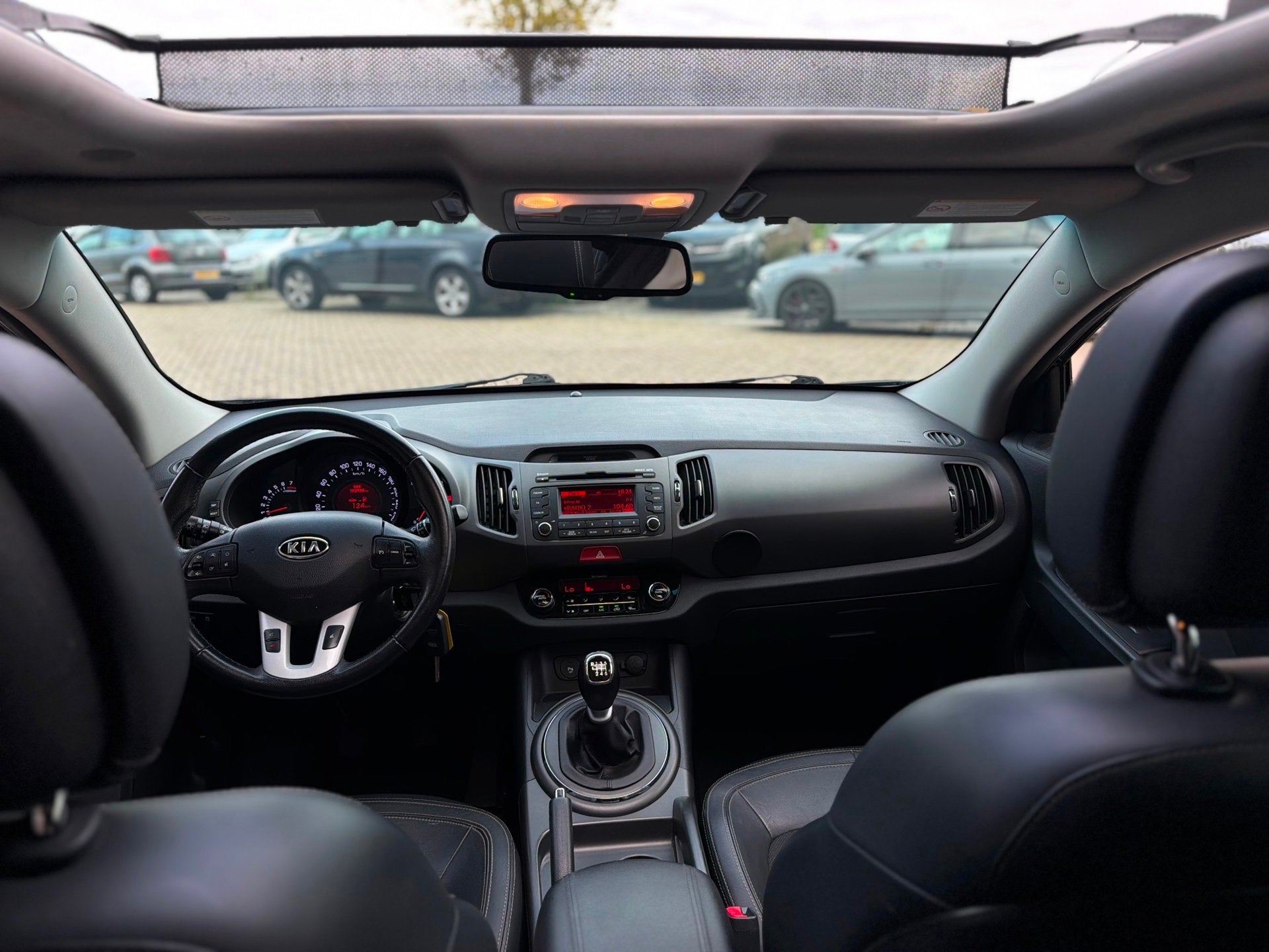 Kia Sportage 1.6 GDI X-ecutive Plus Pack Panorama Dak Airco, Voorwielaandrijving, Euro 5, 135 pk, Leder en Stof