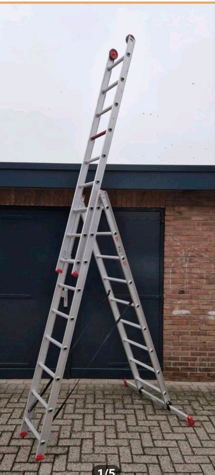 ALTREX ALL ROUND 3X9 AR 3060, REFORMLADDER, LADDER, Ophalen of Verzenden, Zo goed als nieuw, Ladder, Opvouwbaar of Inschuifbaar