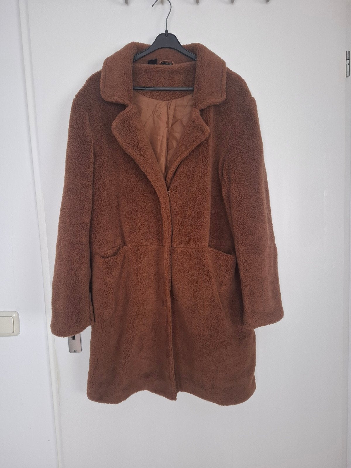 Bodyflirt Bruine Teddy Jas Maat 40. ZGAN!, Maat 38/40 (M), Bruin, Ophalen of Verzenden, Zo goed als nieuw