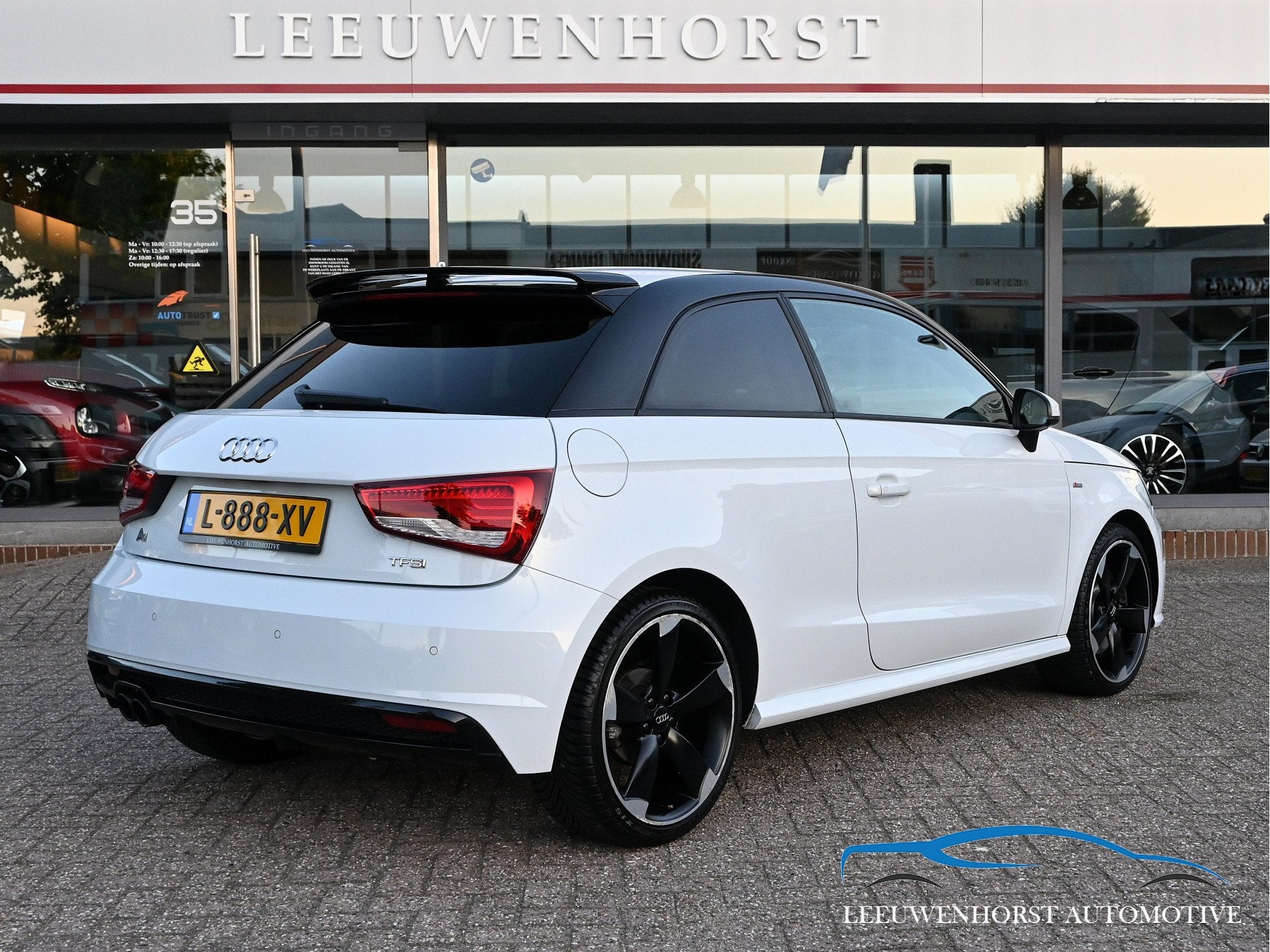 Audi A1 1.8 TFSI Sport Pro Line S AUTOMAAT, panodak, sportin, Auto's, 4 stoelen, 620 kg, Wit, Automatische klimaatregeling