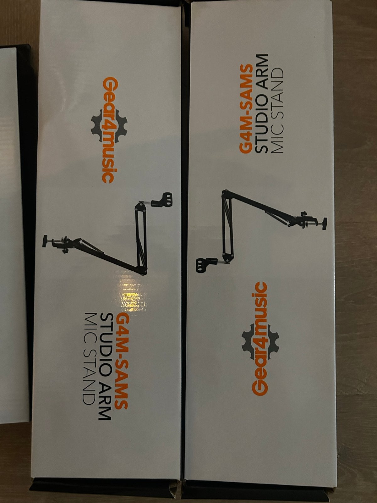Gear4music G4M-SAMS Studio Arm Mic Stand + DCP-1 Pop Filter, Ophalen, Nieuw, Studiomicrofoon