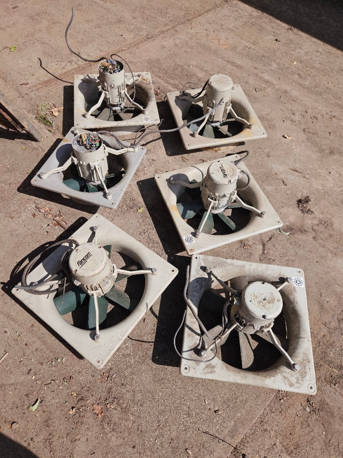 Inbouw- of wandventilatoren van het merk Fancom, Ophalen, Gebruikt, Ventilator