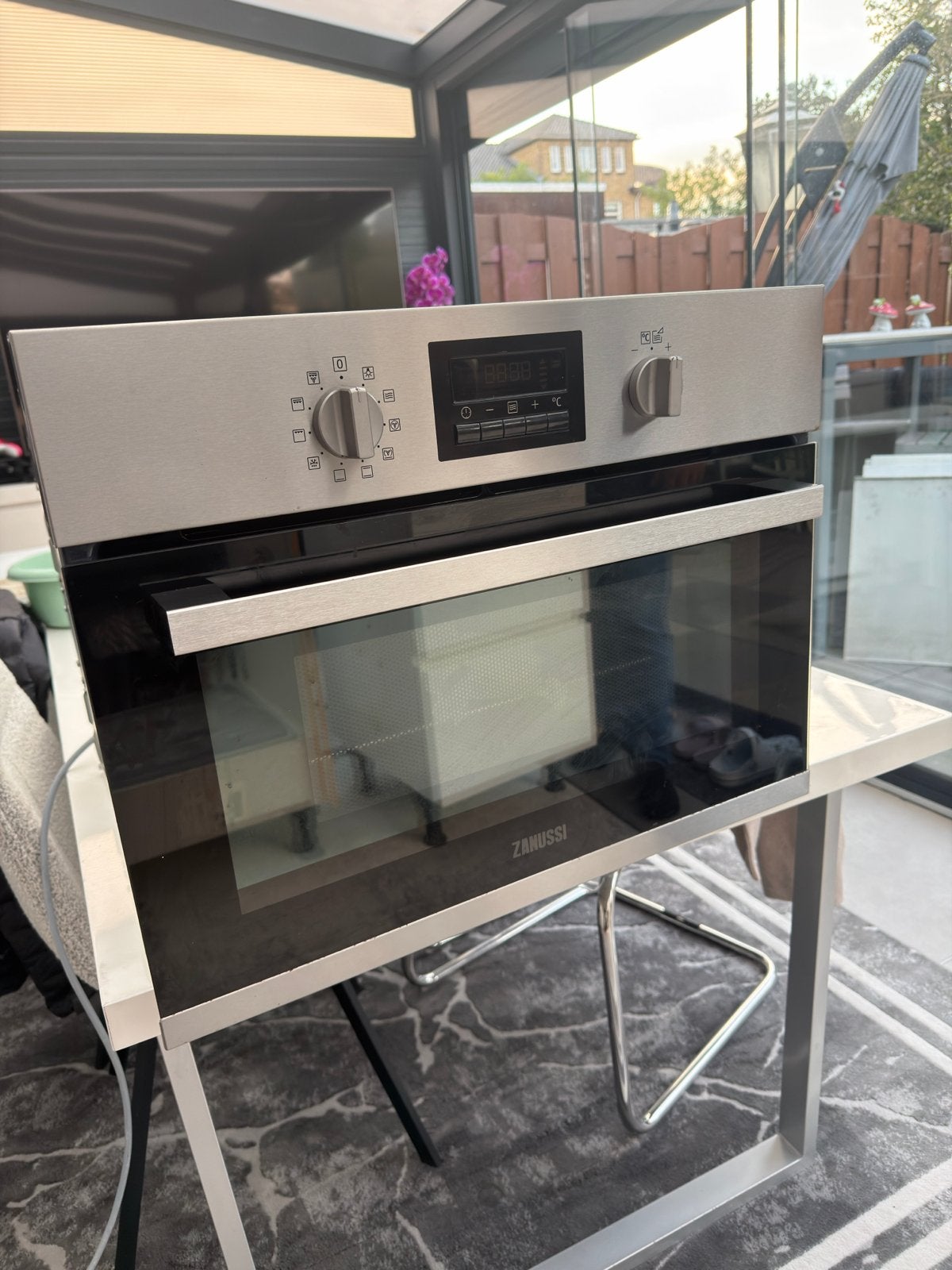 Zanussi Inbouw Oven - Zo goed als nieuw, Witgoed en Apparatuur, Ophalen, Oven, 60 cm of meer, Zanussi