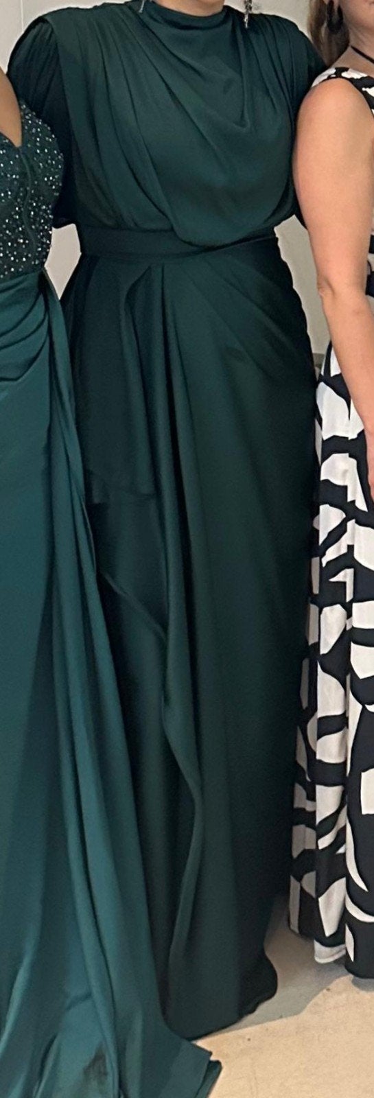 Prachtige groene gelegenheidsjurk Kenzel (38-44), Kleding | Dames, Ophalen of Verzenden