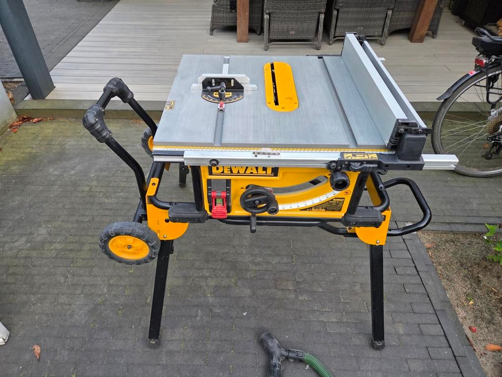 DeWalt DWE7492-QS Tafelzaag 2000W - Zo goed als nieuw, Doe-het-zelf en Verbouw, Gereedschap | Zaagmachines, Ophalen, Cirkelzaag