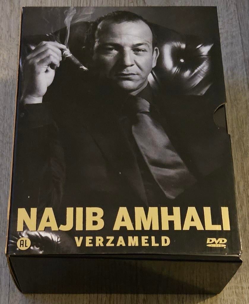 Najib Amhali Verzameld 5DVD Box - Alle Shows & Extra's, Alle leeftijden, Ophalen of Verzenden, Gebruikt, Stand-up of Theatershow