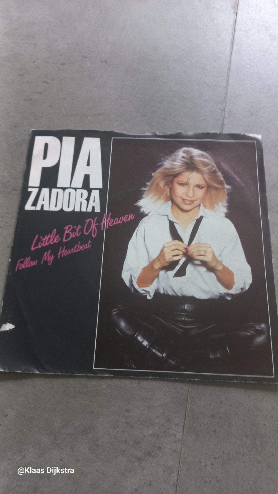 Pia Zadora - Little Bit Of Heaven / Follow My Heartbeat, Gebruikt, 7 inch, Ophalen of Verzenden, Pop