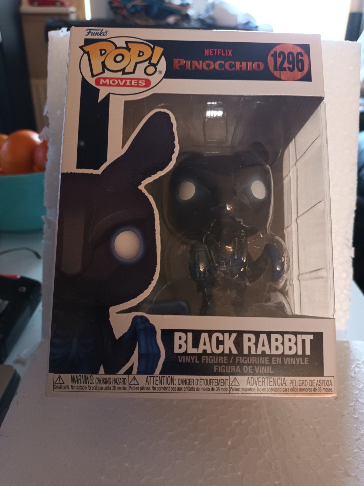 Funko Pop! Netflix Pinocchio Black Rabbit #1296, Ophalen of Verzenden, Nieuw