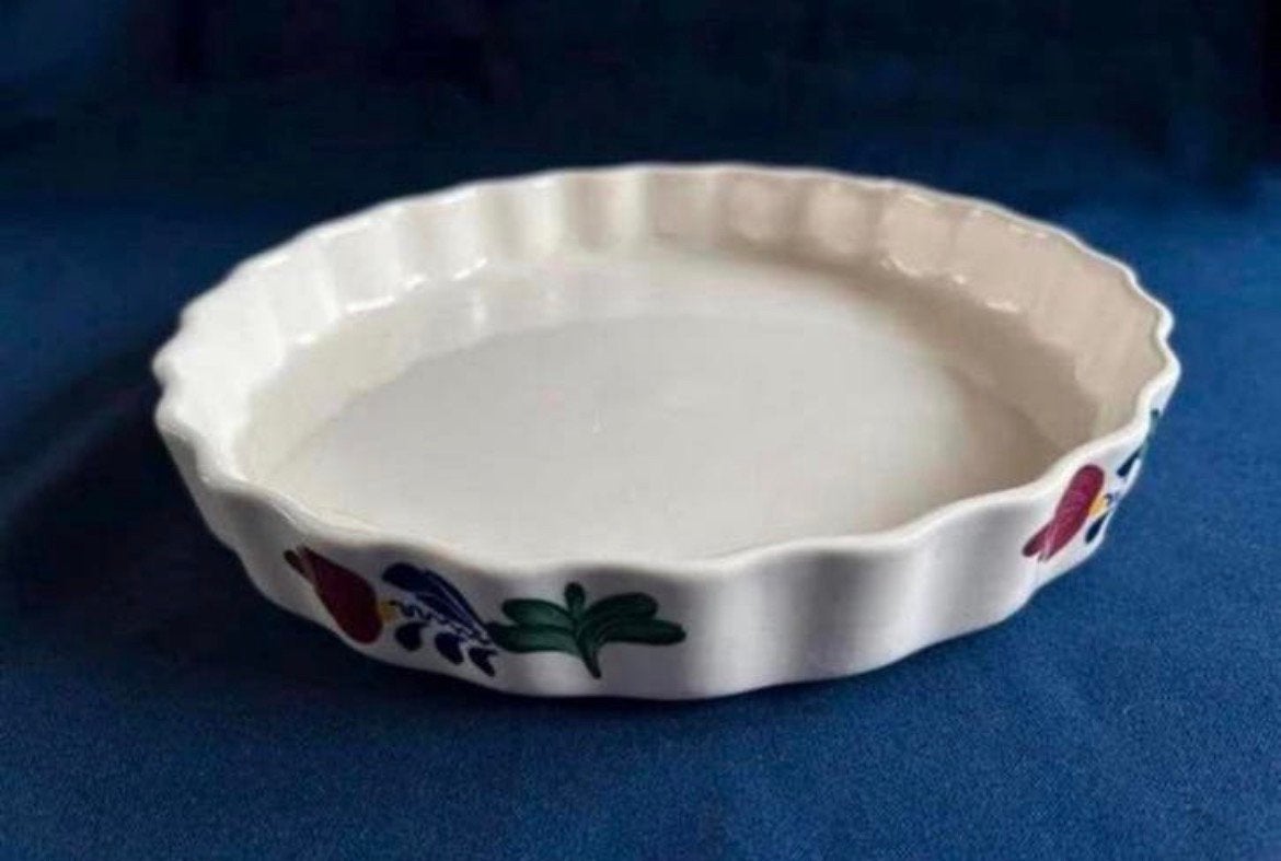 Boerenbont parafour taartvorm, Gebruikt, Ophalen of Verzenden, Schaal of Schalen, Aardewerk