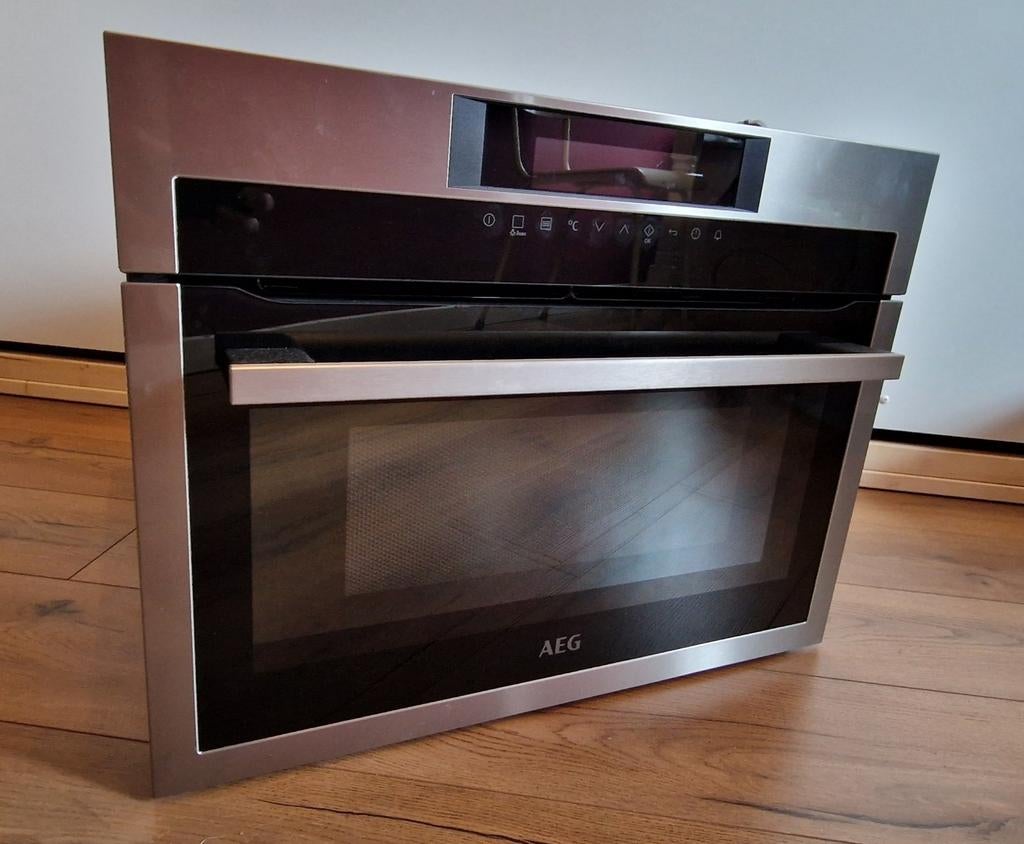 AEG Inbouwmagnetron KME721000M met grillfunctie, Witgoed en Apparatuur, Magnetrons, Inbouw, Ophalen