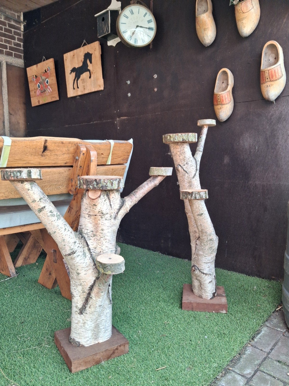 Berkenboom decoratief, Huis en Inrichting, Woonaccessoires | Overige, Ophalen, Hout