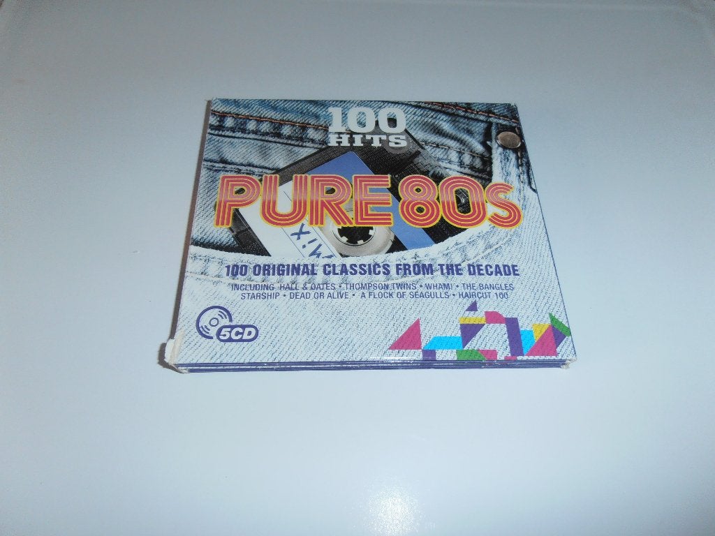 Pure 80s - 100 Original Classics From The Decade (5CD), Ophalen of Verzenden, Zo goed als nieuw, Verzamelalbum, Pop
