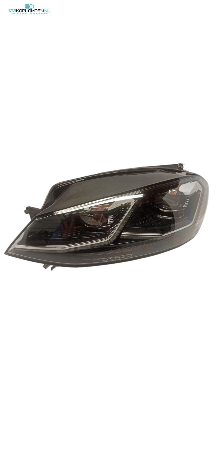 Volkswagen Golf 7 Facelift R Full LED Black Koplampen Set 5G, Gebruikt, -, Volkswagen, Ophalen of Verzenden