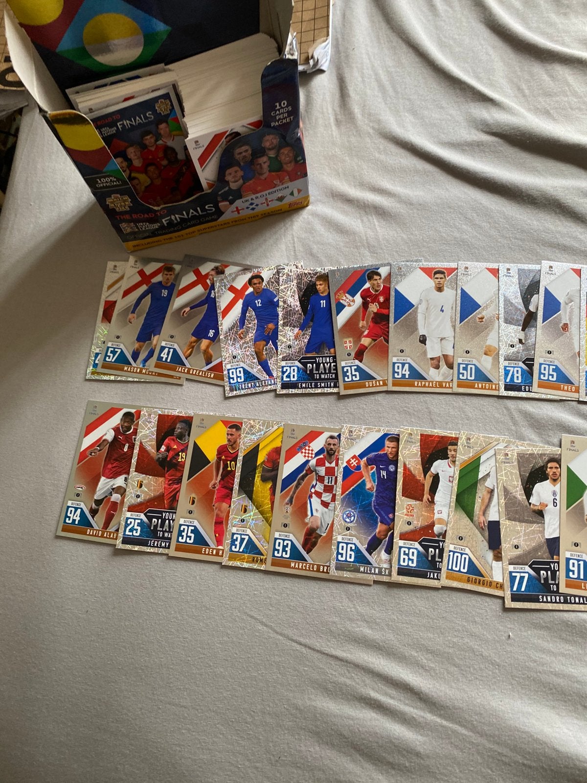 Topps bulk, Ophalen of Verzenden, Zo goed als nieuw, Meerdere kaarten