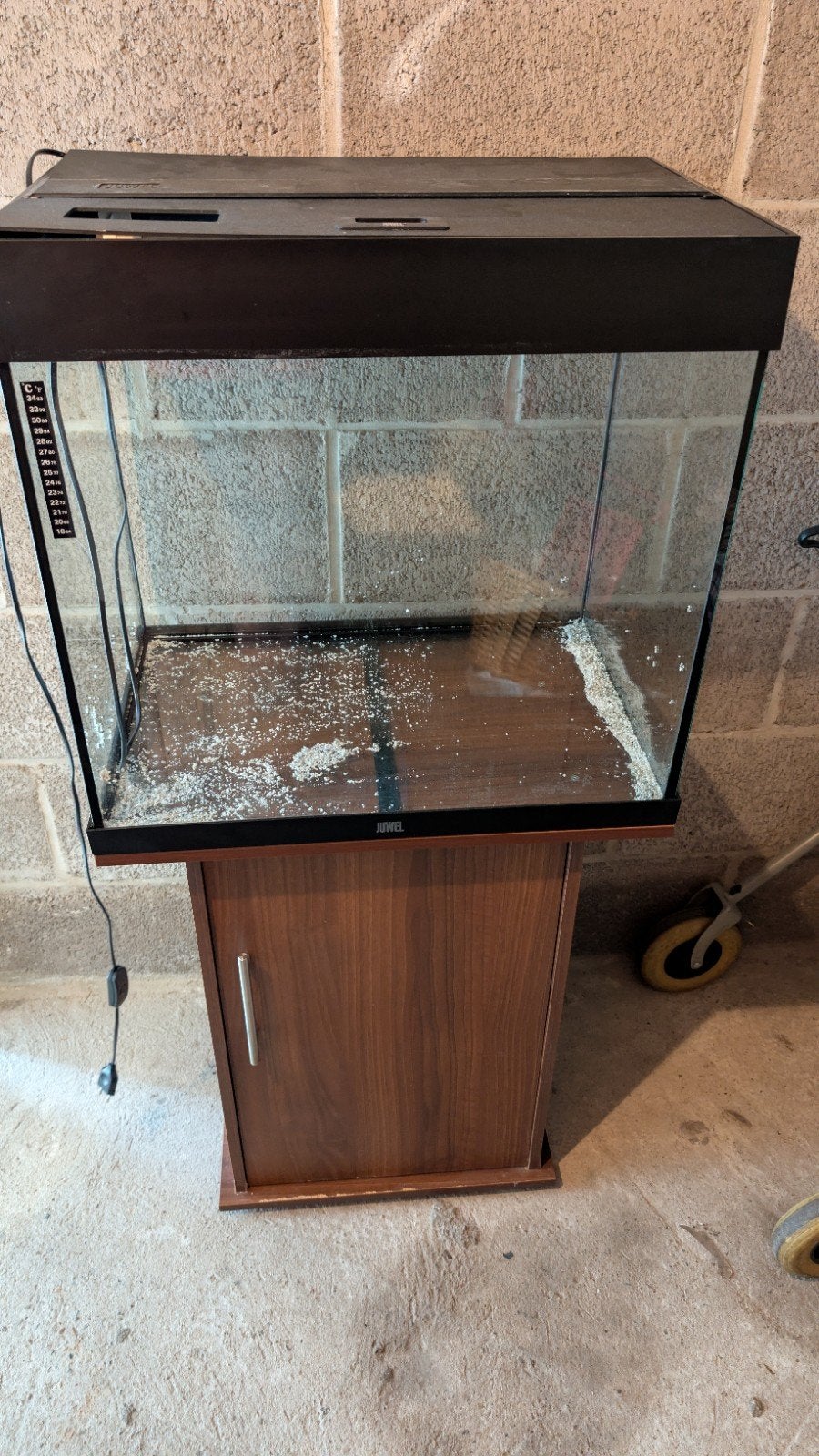 Jewel lido 120 incl led verlichting, Zo goed als nieuw, Leeg aquarium, Juwel, Ophalen