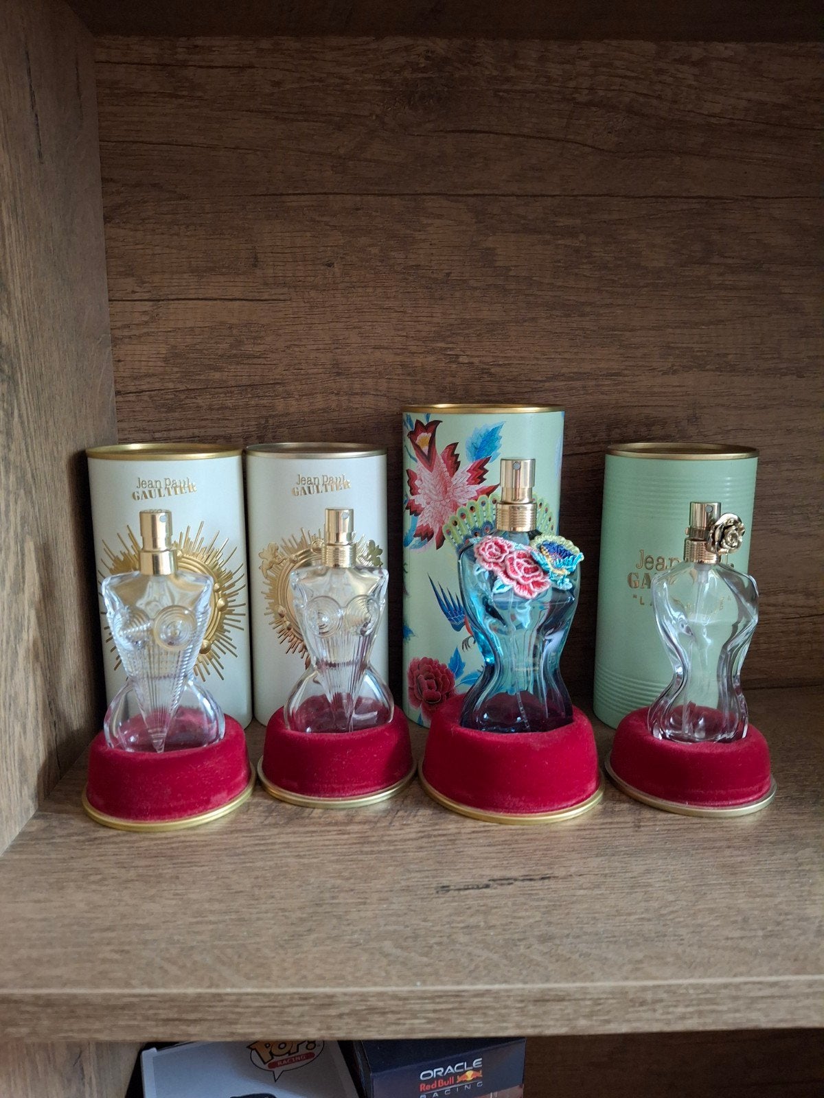 lege parfumflesjes Jean Paul Gaultier, Verzamelen, Parfumverzamelingen, Ophalen of Verzenden, Gebruikt, Parfumfles