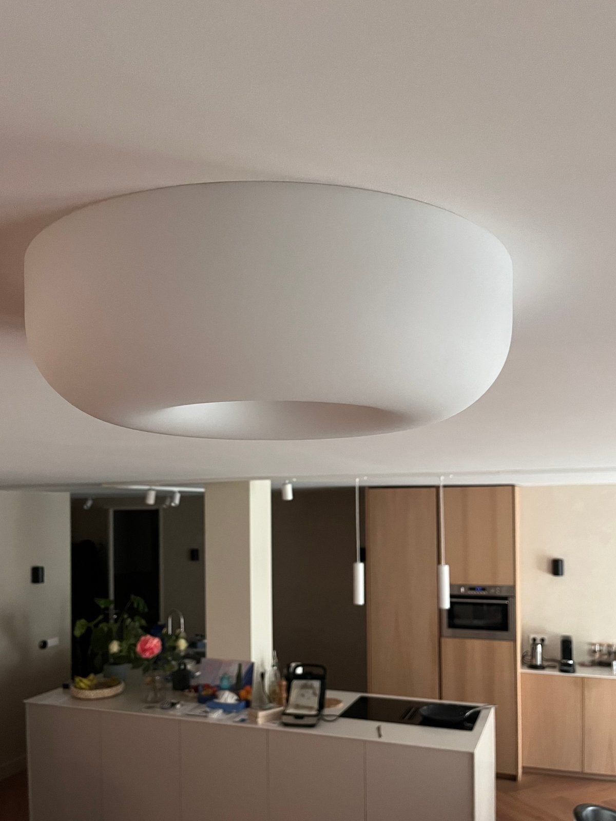 Foscarini Circus Grande plafondlamp wandlamp designlamp, Ophalen, Gebruikt, Glas