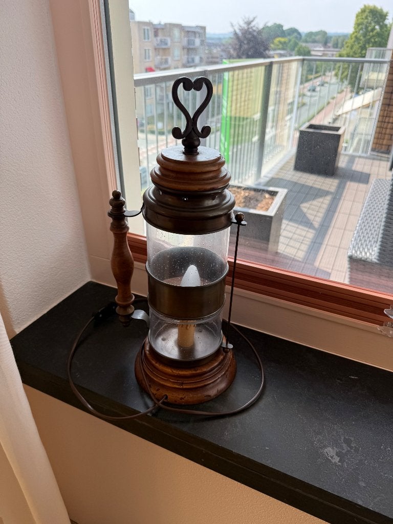 Scheepslamp, Ophalen