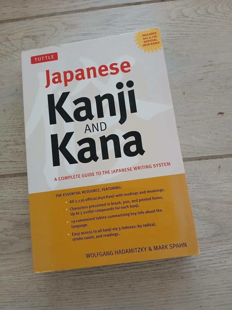 Wolfgang Hadamitzky & Mark Spahn - Japanese Kanji and Kana, Boeken, Ophalen of Verzenden, Zo goed als nieuw