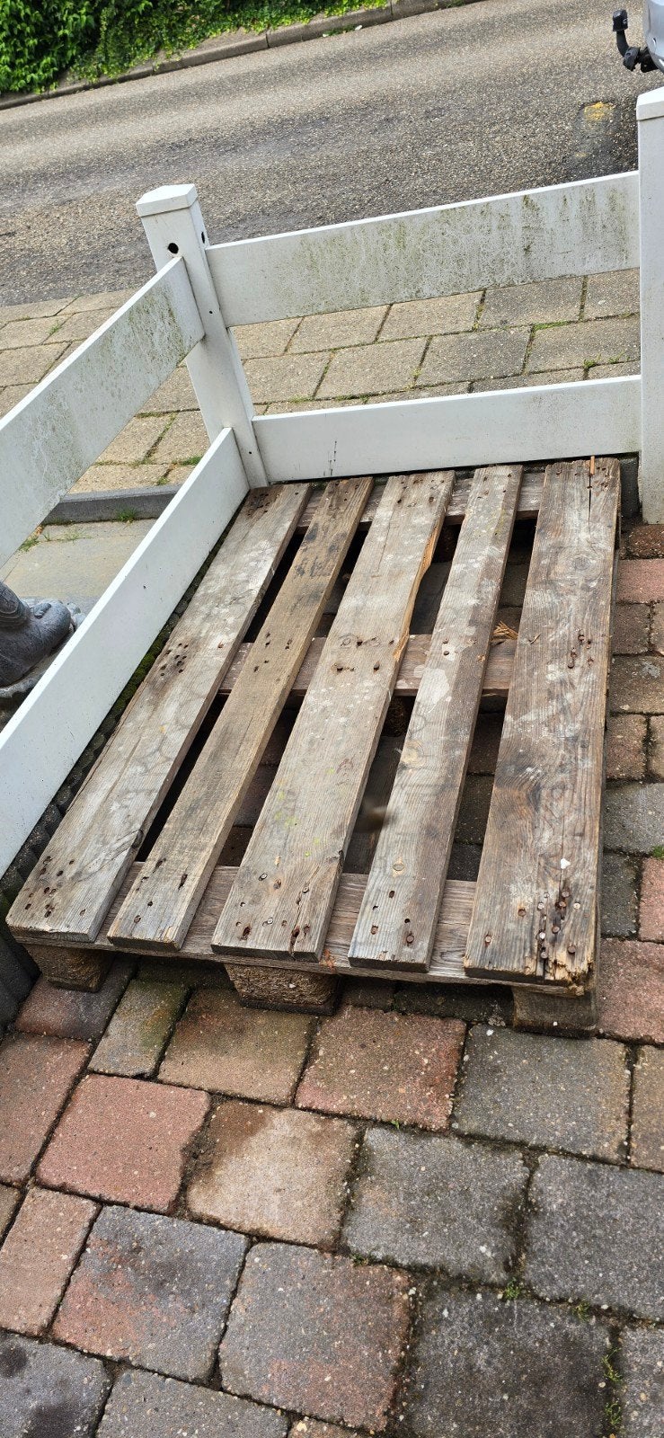 Gratis euro pallet, Ophalen, 50 mm of meer, Minder dan 200 cm, Vuren