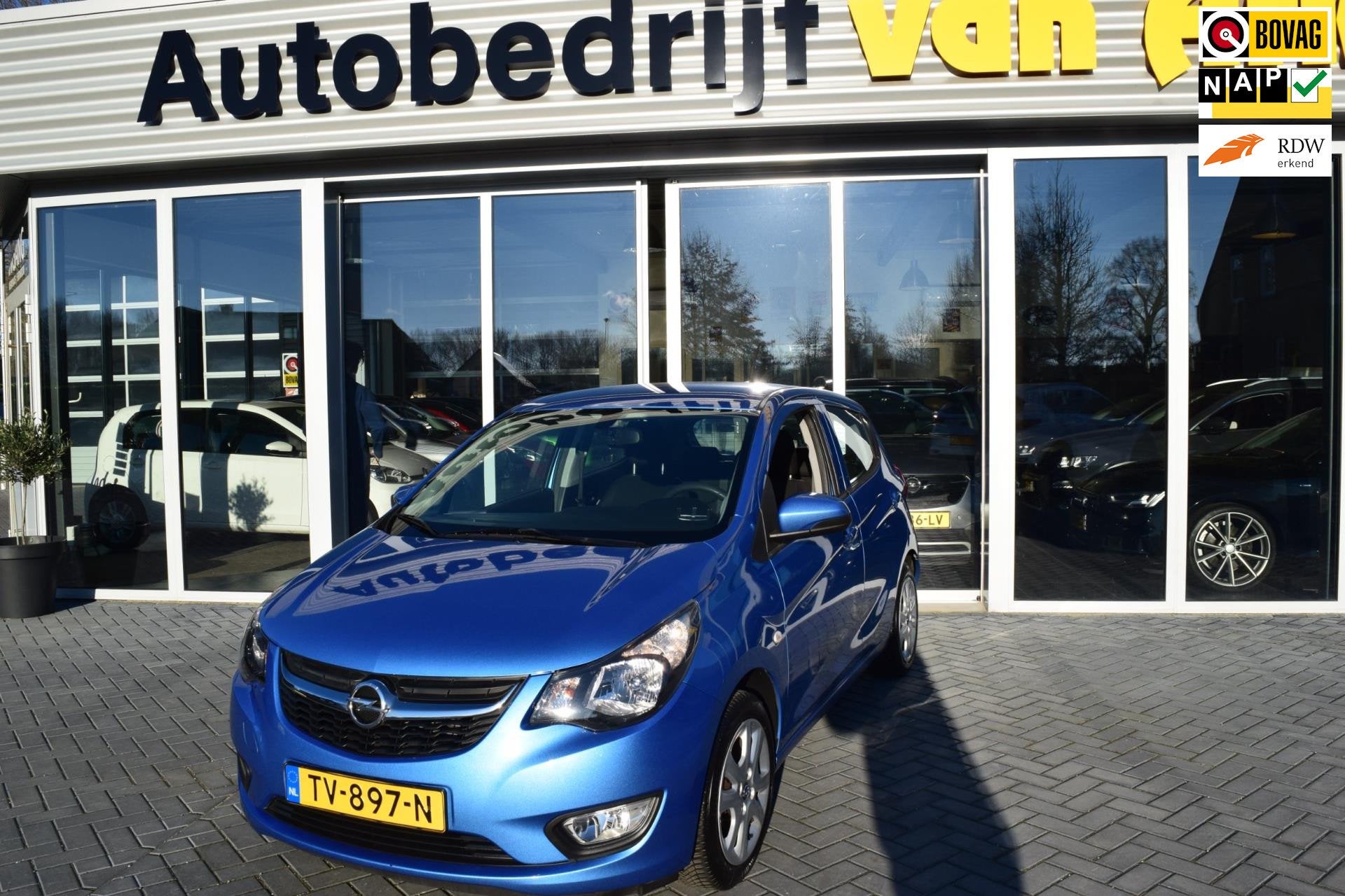Opel KARL 1.0 ecoFLEX Edition, Voorwielaandrijving, 839 kg, Stof, Gebruikt