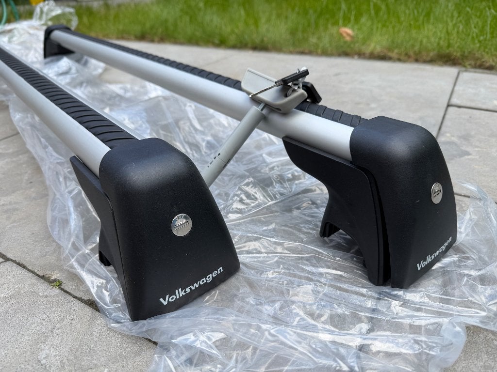 Originele VW Golf 7 Variant Dakdragers Thule Set van 2, Ophalen, Gebruikt
