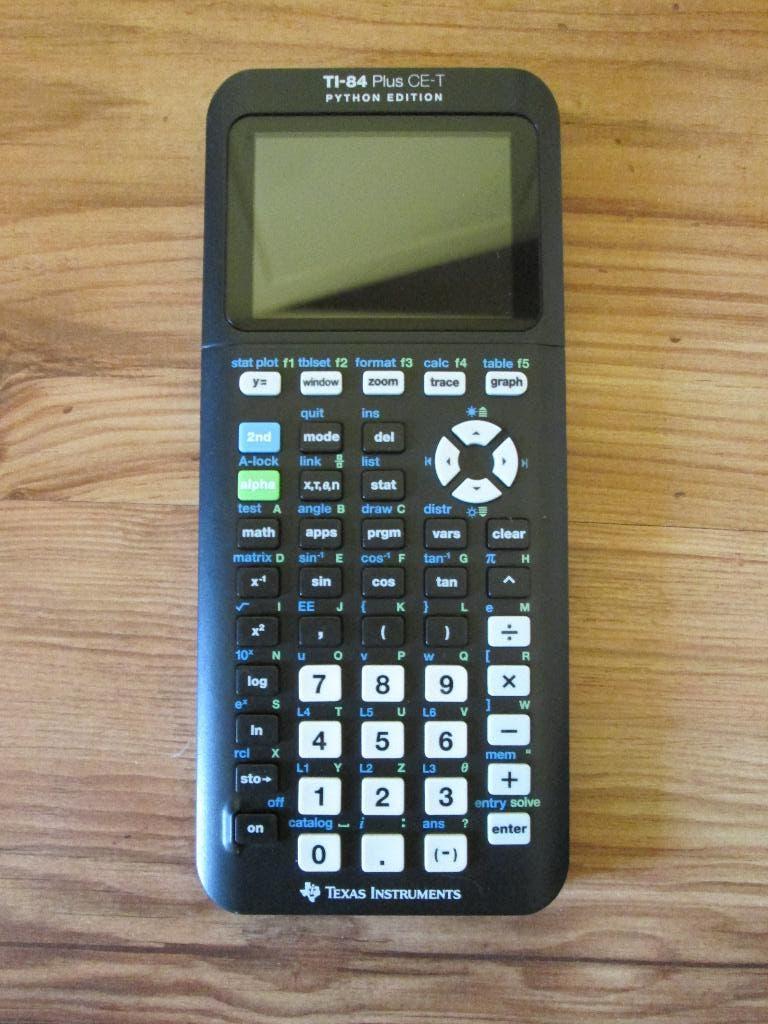Texas Instruments TI-84 Plus CE-T Python Edition, Diversen, Ophalen, Grafische rekenmachine, Zo goed als nieuw
