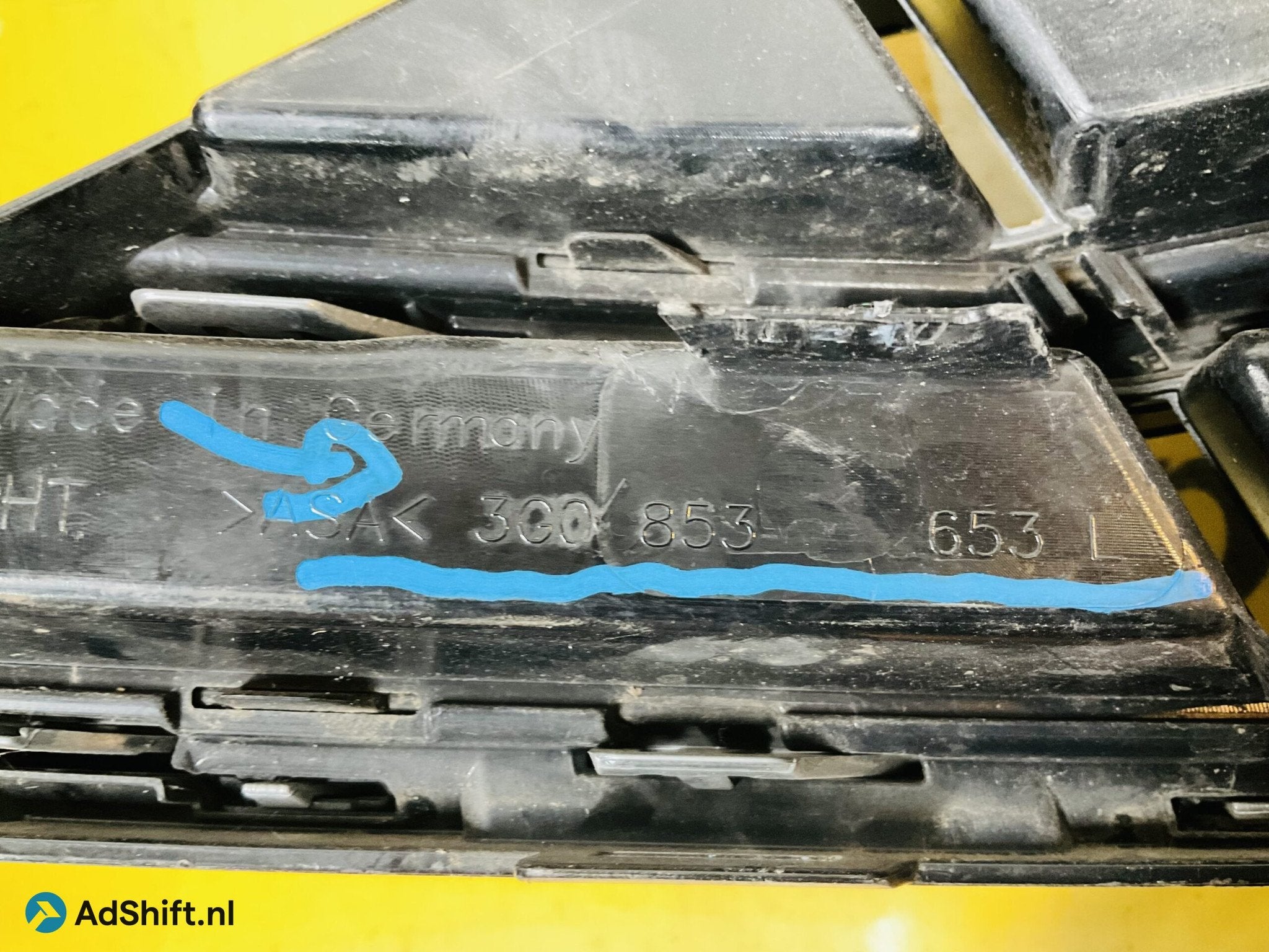 Grille Volkswagen Passat B8 3G0853653L 2014-2023 Bumper gril