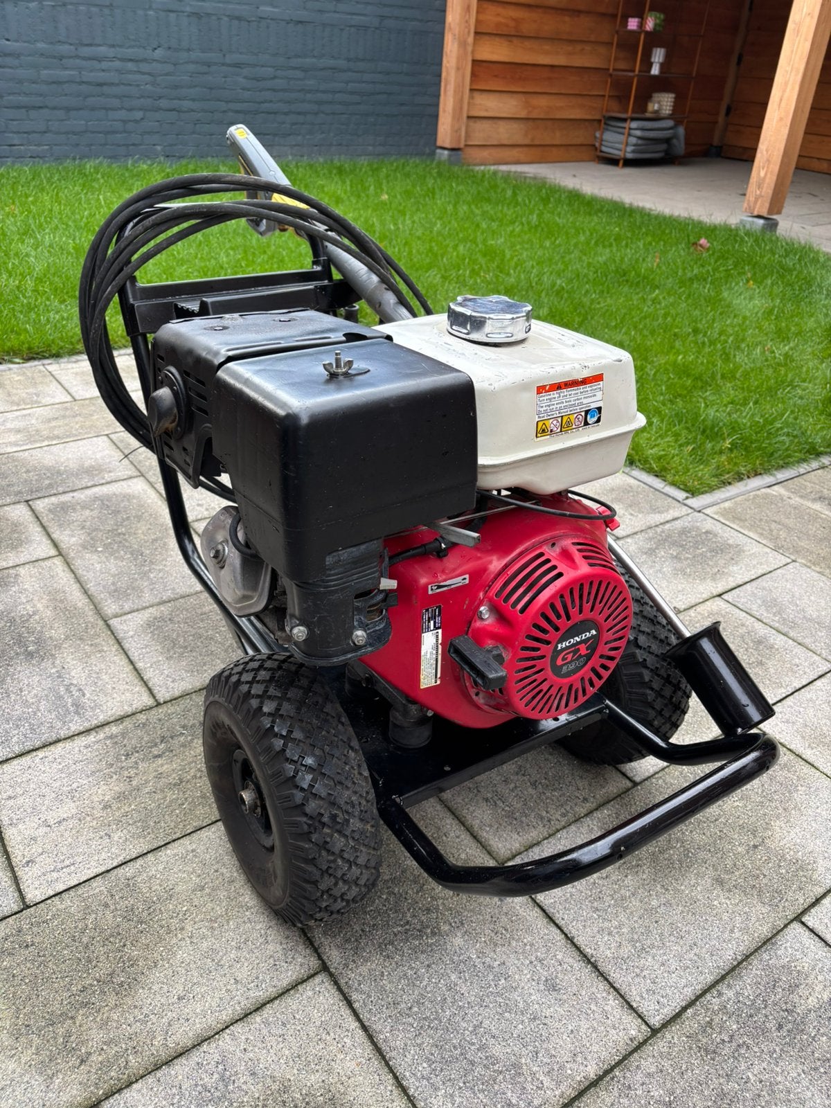Kärcher HD 1050 B professionele hogedrukreiniger 230 bar, Ophalen, Gebruikt, Benzine, Met regelbare waterdruk