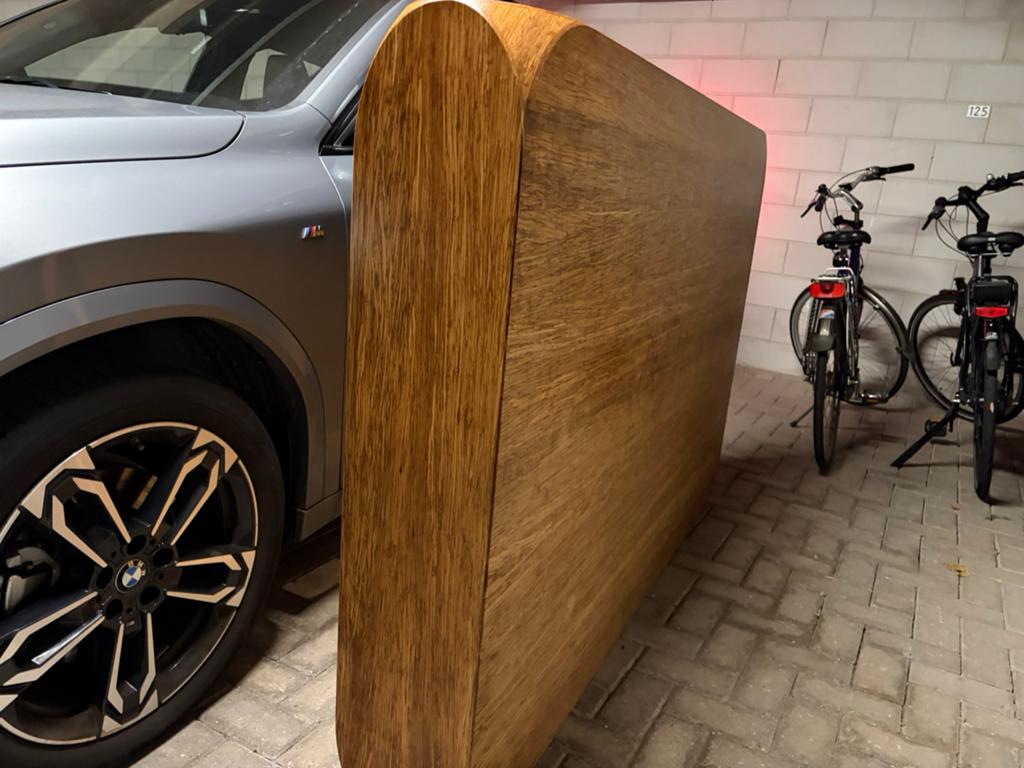 Lintelo salon tafel 180 x 120 cm, Ophalen, 100 tot 150 cm, Zo goed als nieuw, Rechthoekig