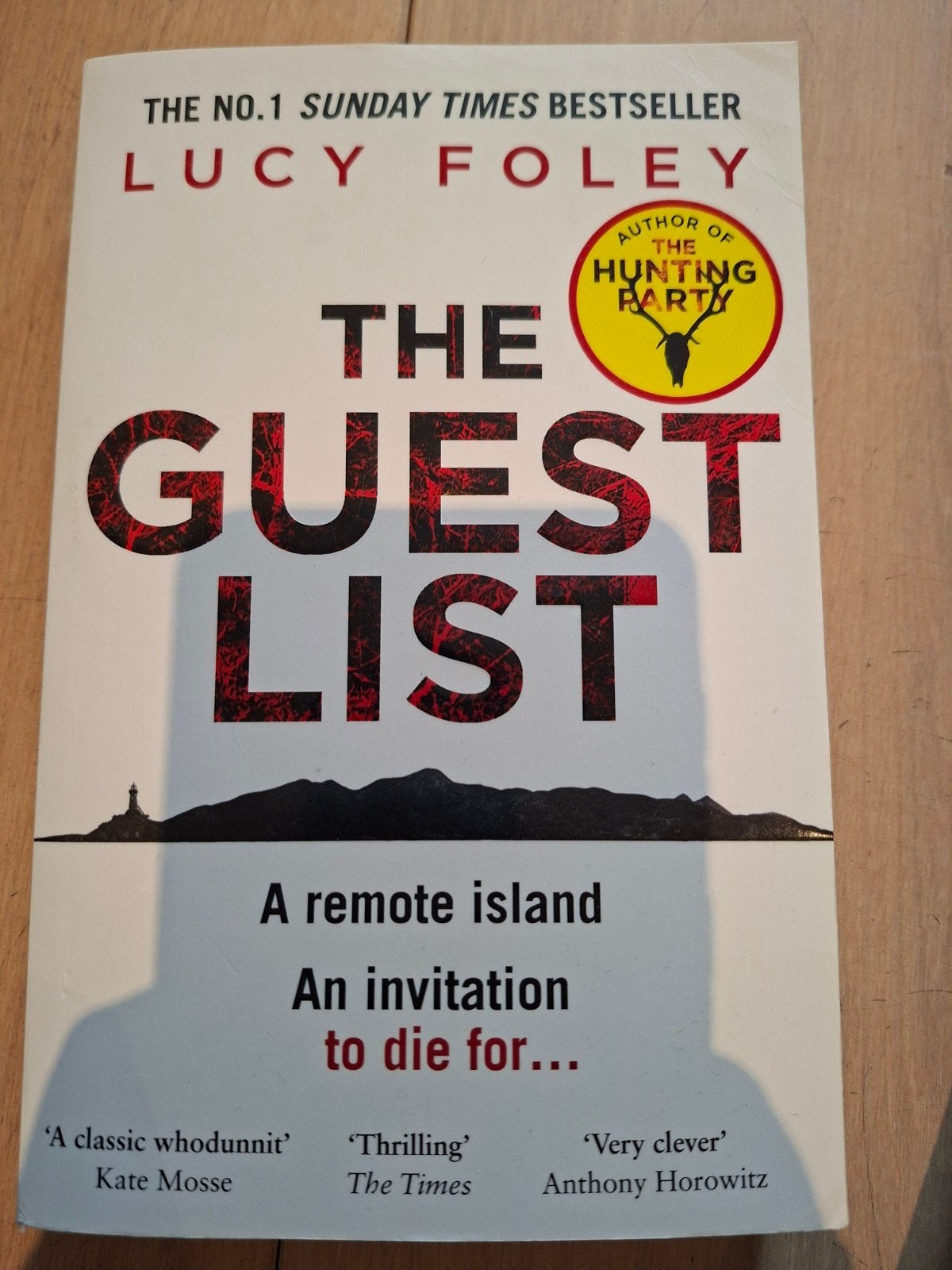 The Guest List - Lucy Foley (Engels), Ophalen of Verzenden