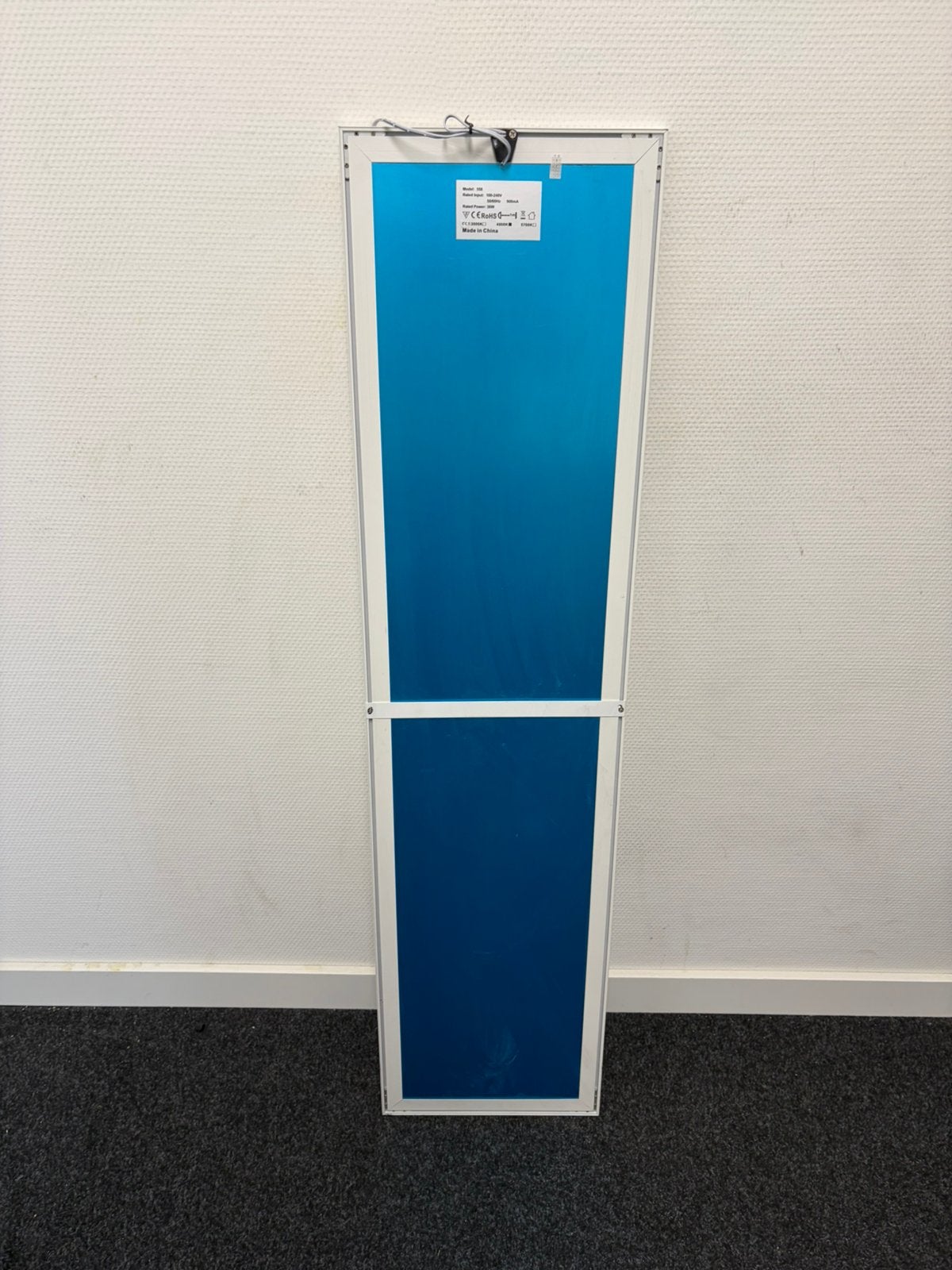 100 LED panelen 120x30 cm – 36W – 4000K – systeemplafond, Gebruikt, Kunststof, Overige fittingen, Ophalen